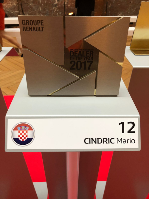 Autokuća Cindrić ponovni dobitnik nagrade 